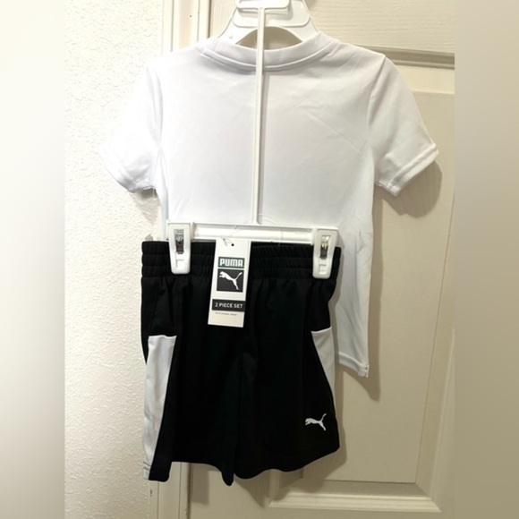 Puma matching shirt and shorts set. 2T NWT - Picture 3 of 5